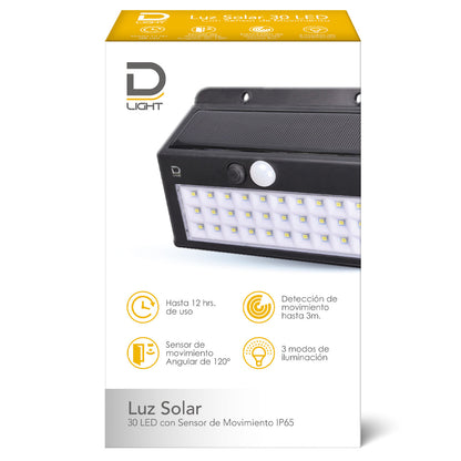 Luz Solar 30 Leds | Datacom