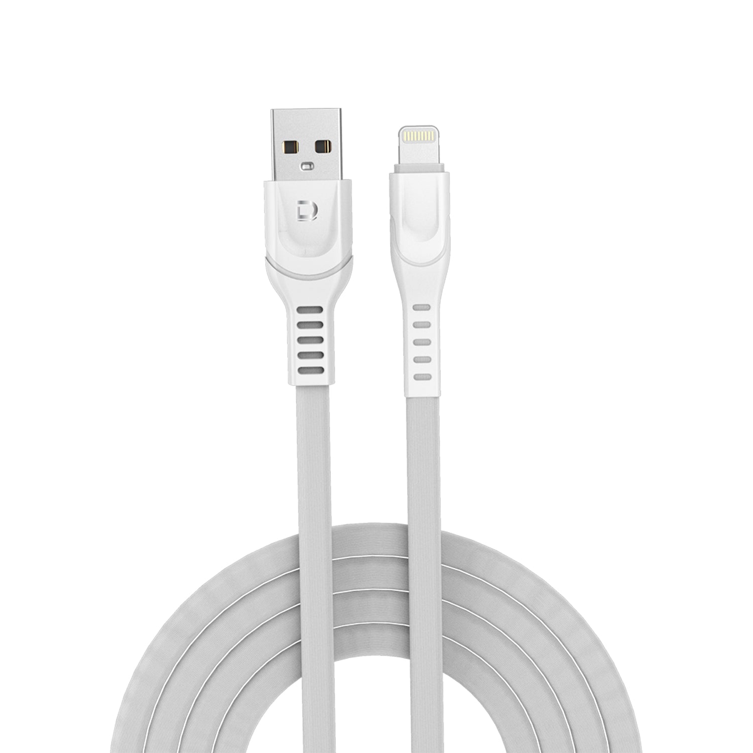 Cable Lightning 2.4A Blanco 1 metro | Datacom