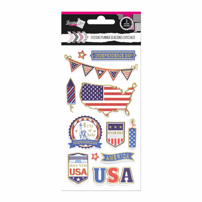 Stickers Scrapbook Ocasiones Especiales 3 Surtidos 15 Piezas Aprox | Lavoro