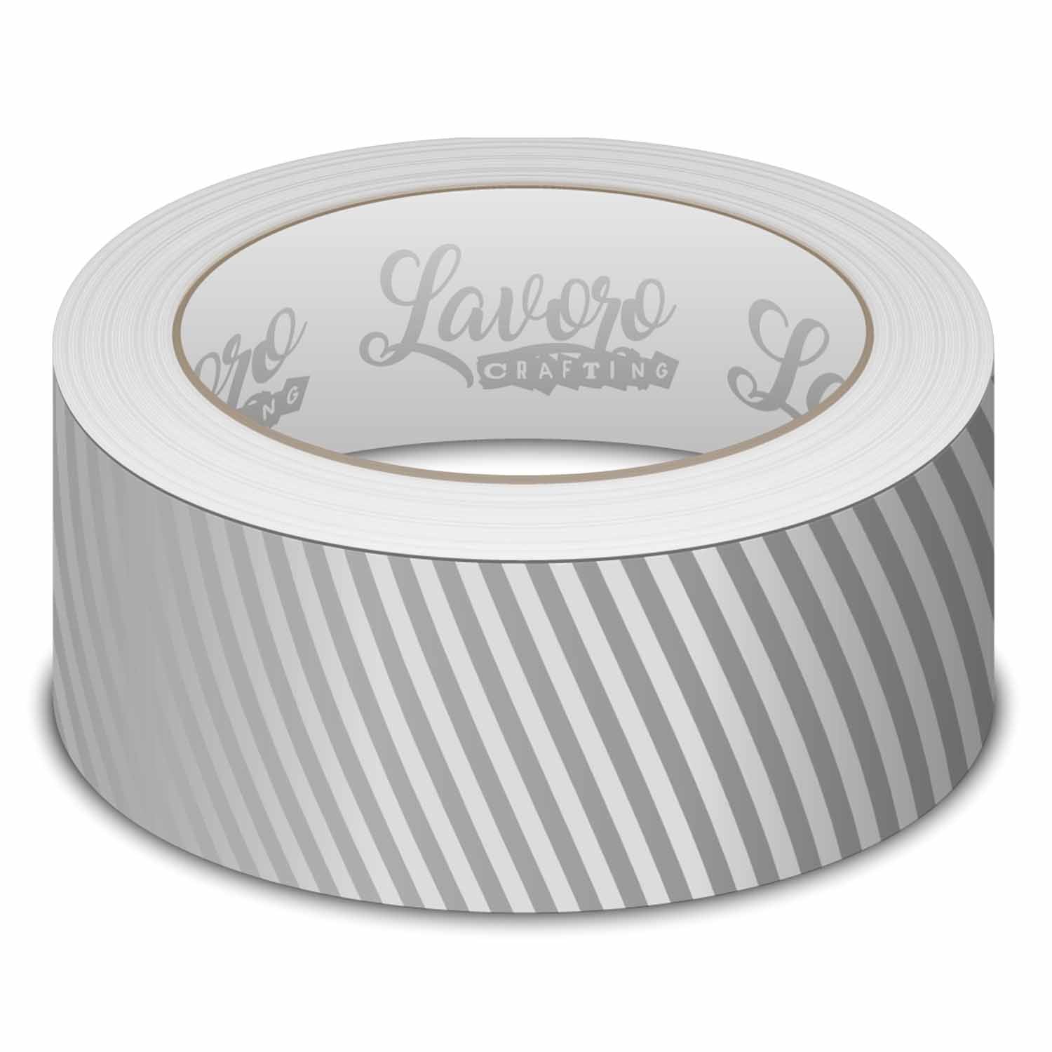 Cinta Washi Tape Foil 1,5 cmx3Mt Plata 3Un | Lavoro