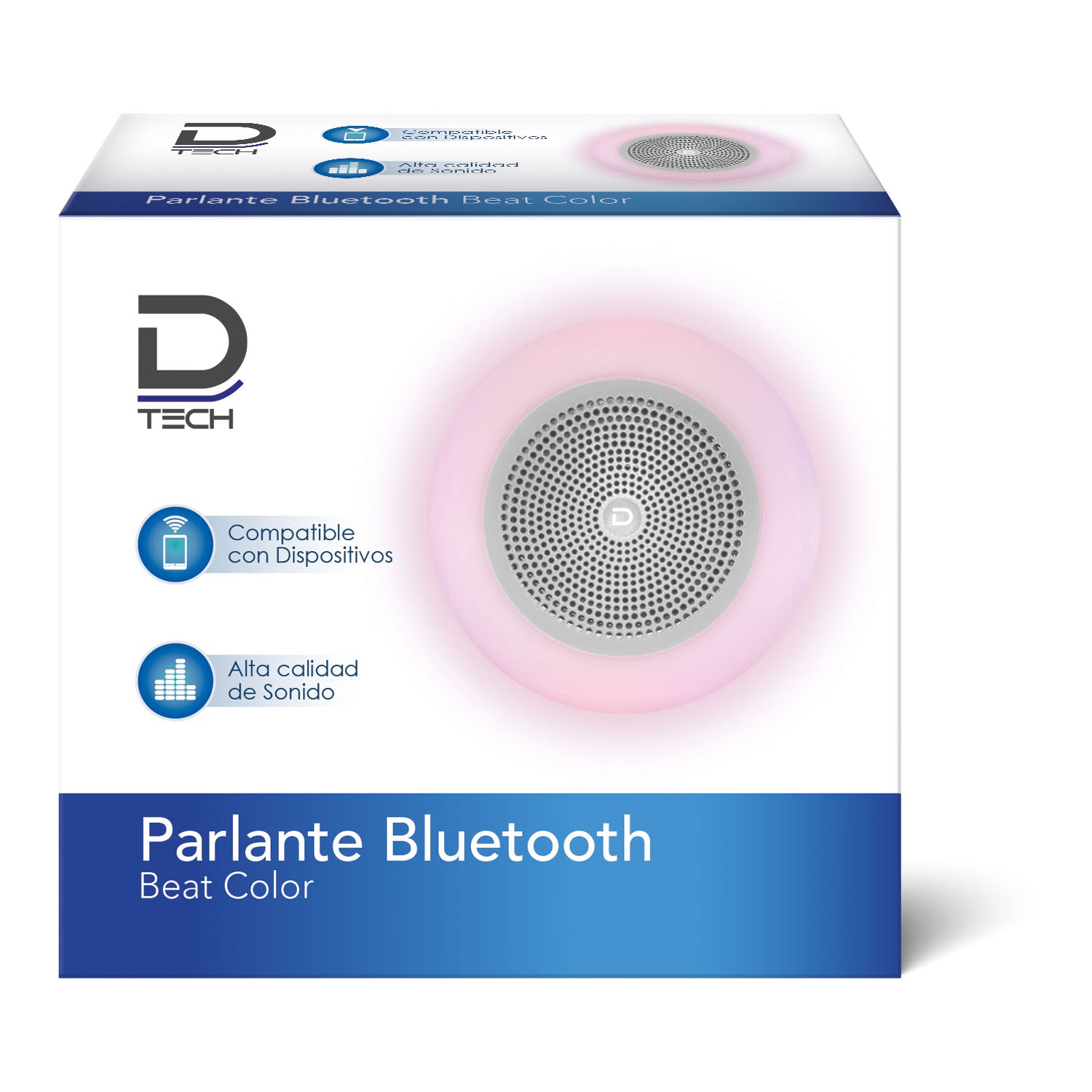 Mini Parlante Bot 4.2 3W Blanco | Datacom