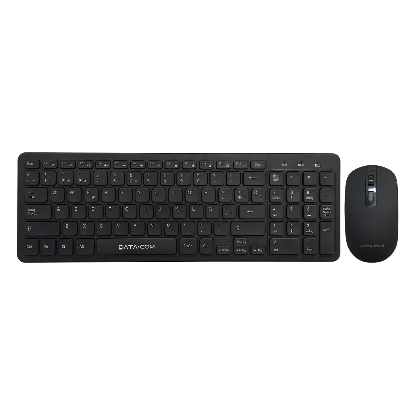 Kit Teclado Mouse Inalámbrico 2,4gh | Datacom