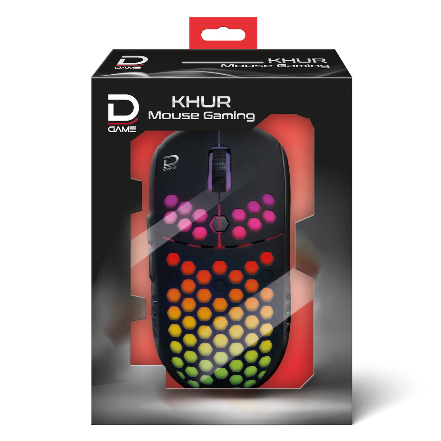 Mouse Gaming 1000-4800 DPI Khur Dgame | Datacom