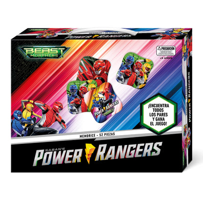 Memorice 52 Piezas | Power Ranger