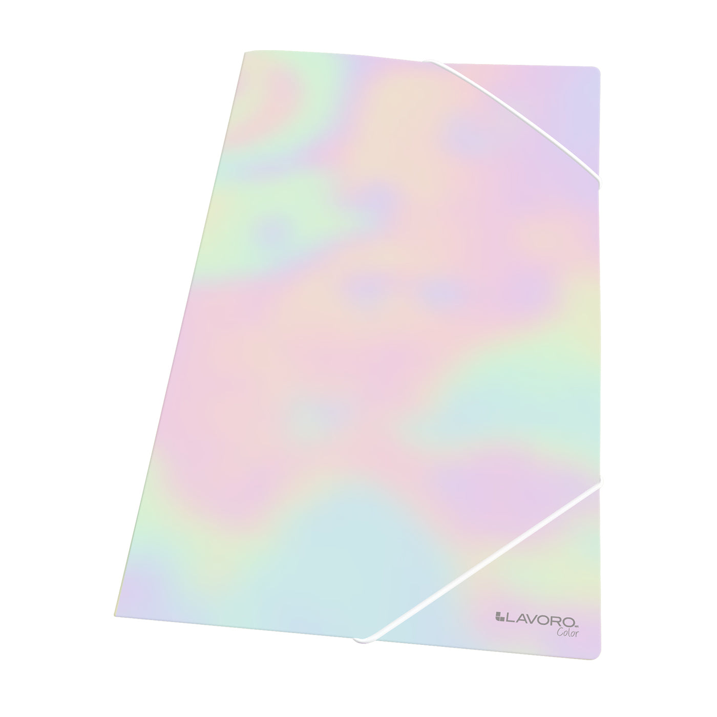 Carpeta Portadocumentos Con Elástico Oficio Holográfica | Lavoro