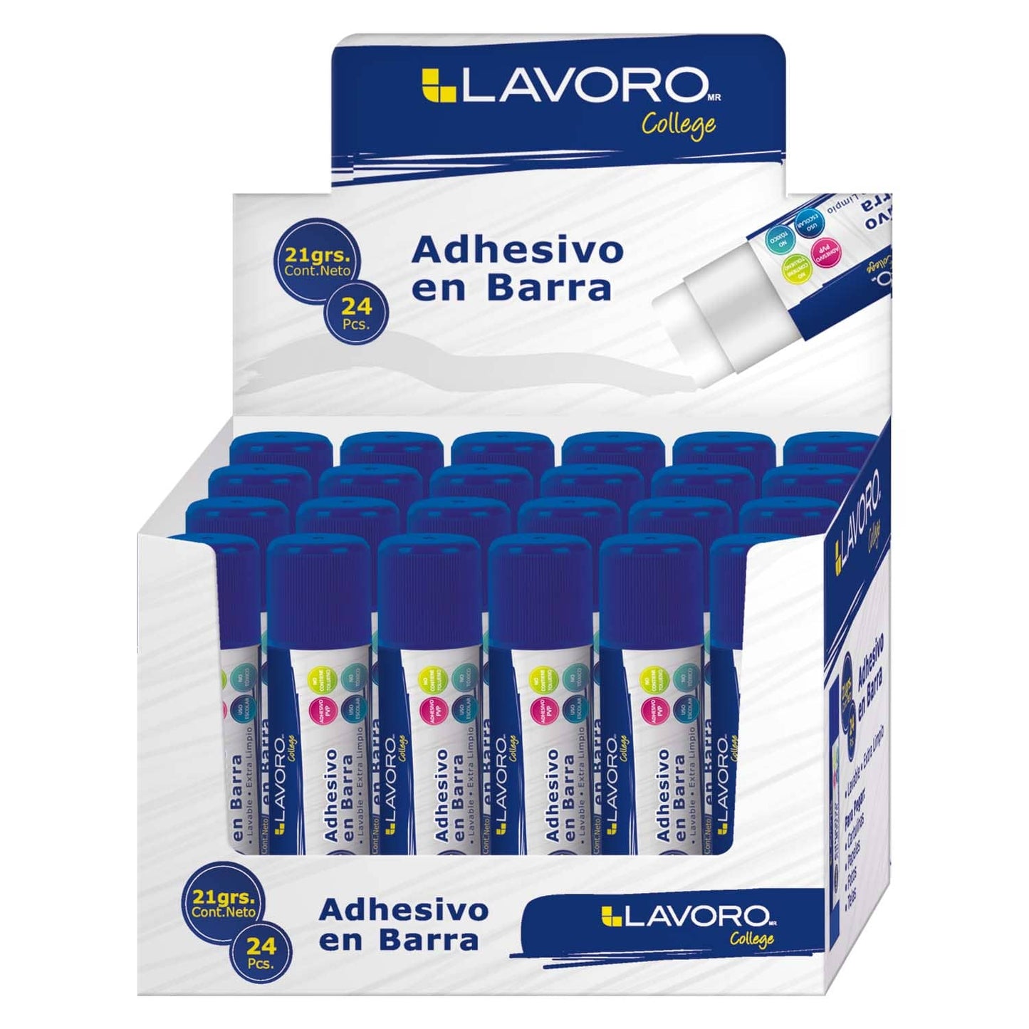 Adhesivo En Barra 21 Gr | Lavoro