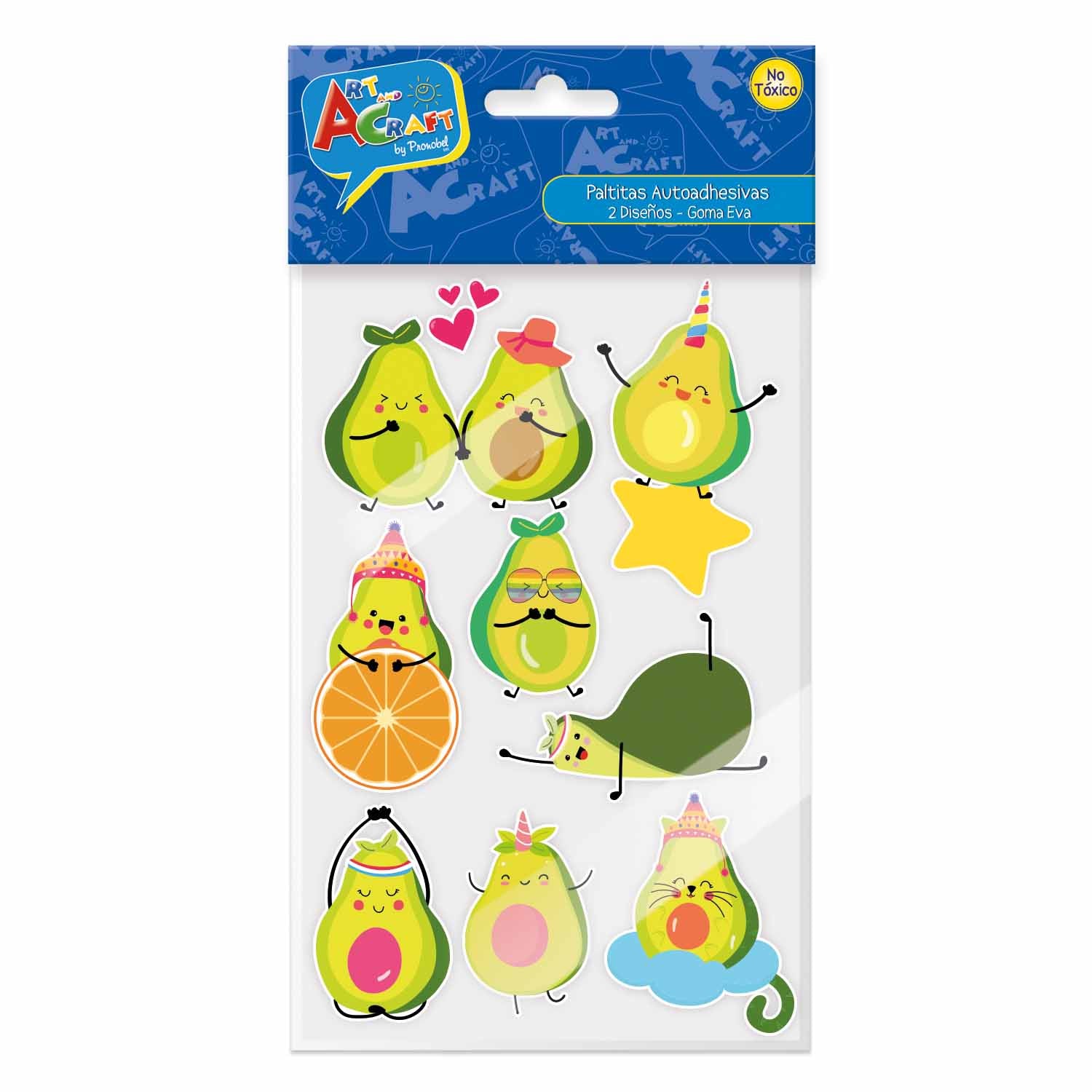 Figura Palta Goma Eva 12 Piezas 2 Sur| Art & Craft