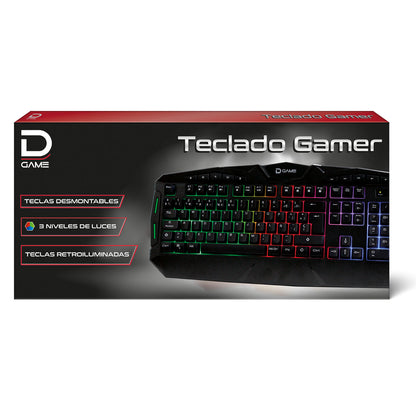 Teclado Game Mecánico Retroilum USB | Datacom