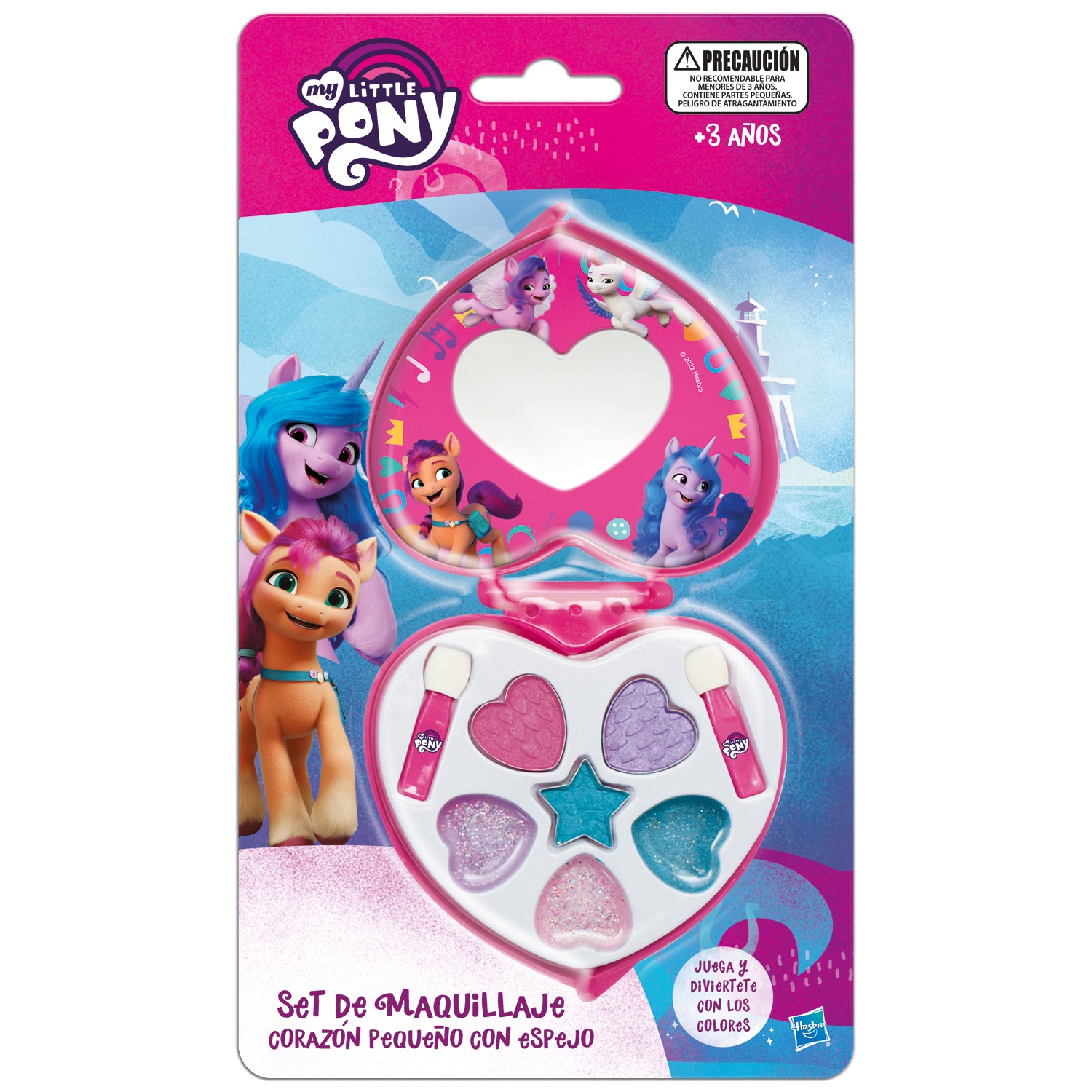 Set De Maquillaje Corazon Pequeño con Espejo | My Little Pony