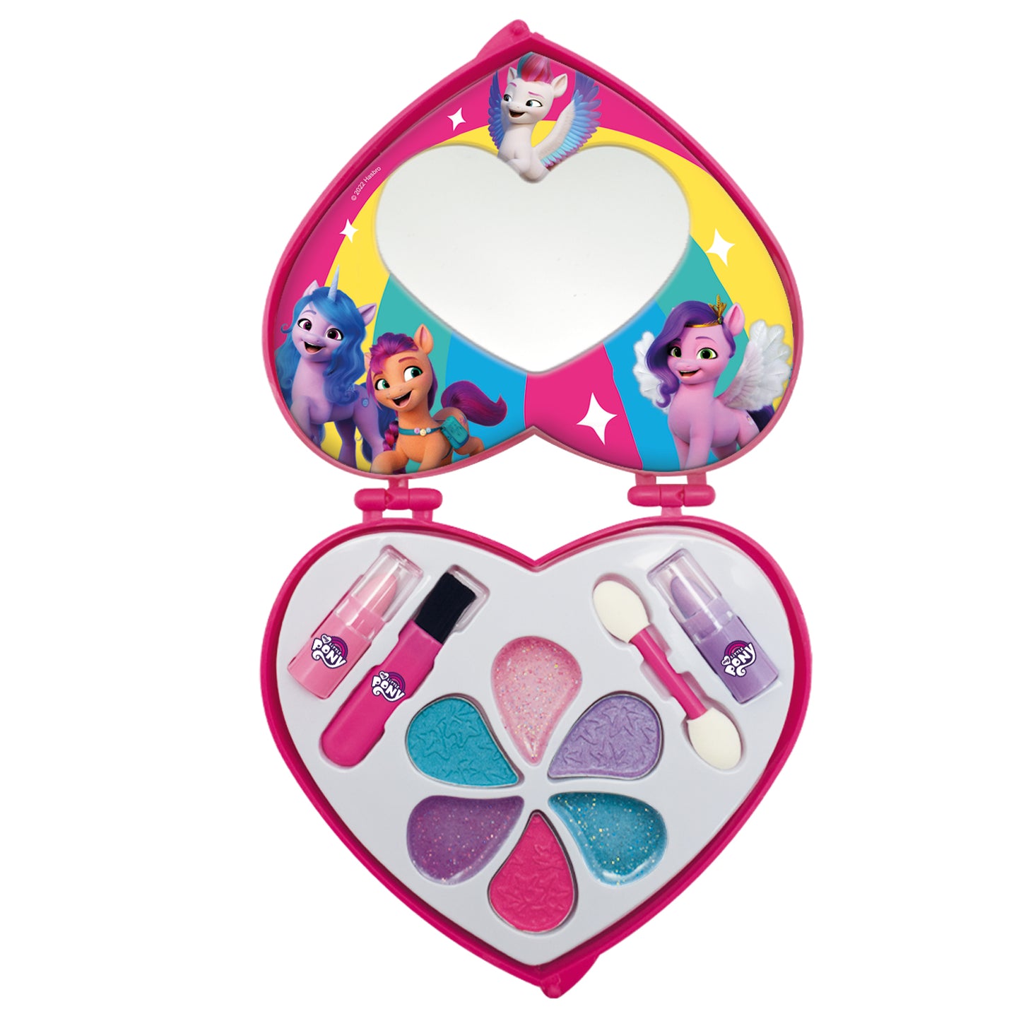 Set De Maquillaje Corazón con Espejo | My Little Pony Hasbro