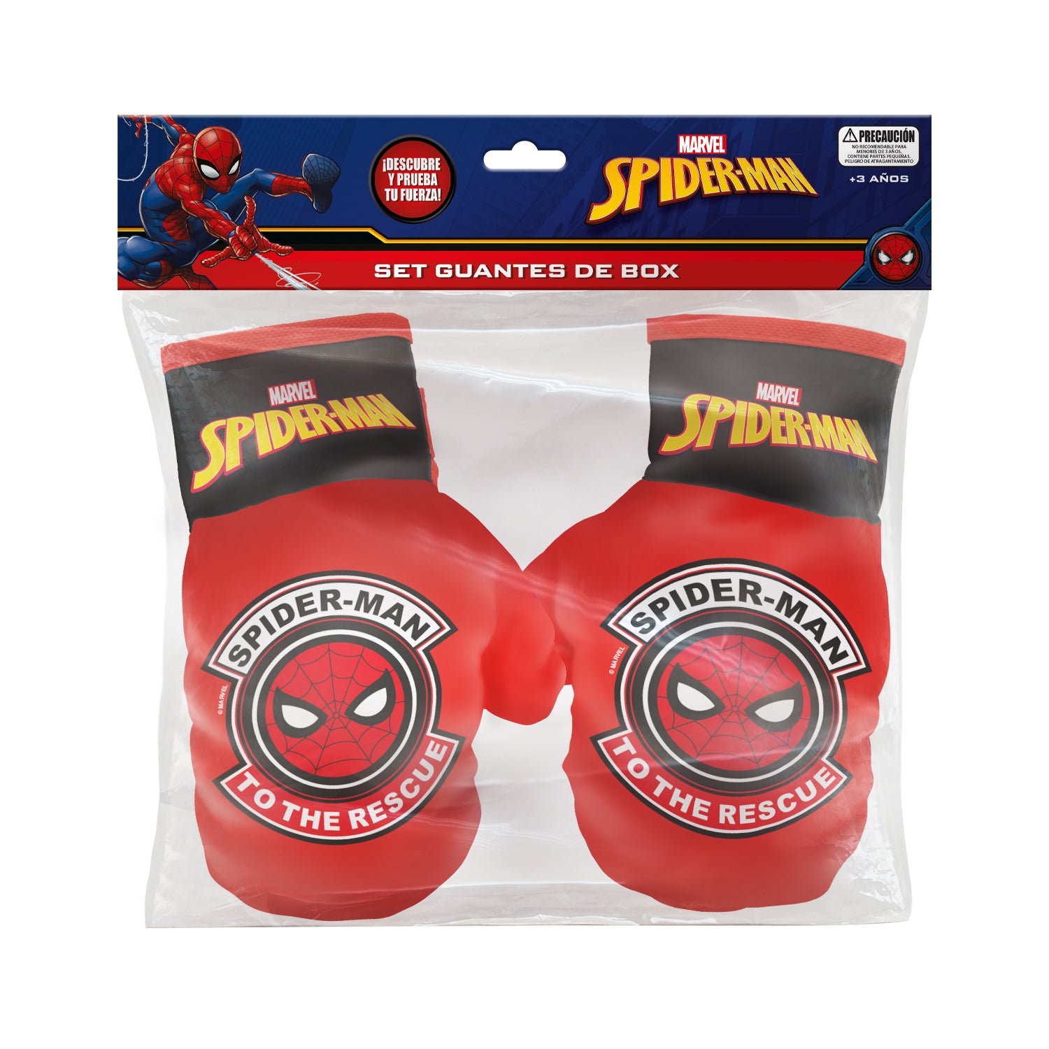 Set De Guantes De Box Spiderman Marvel