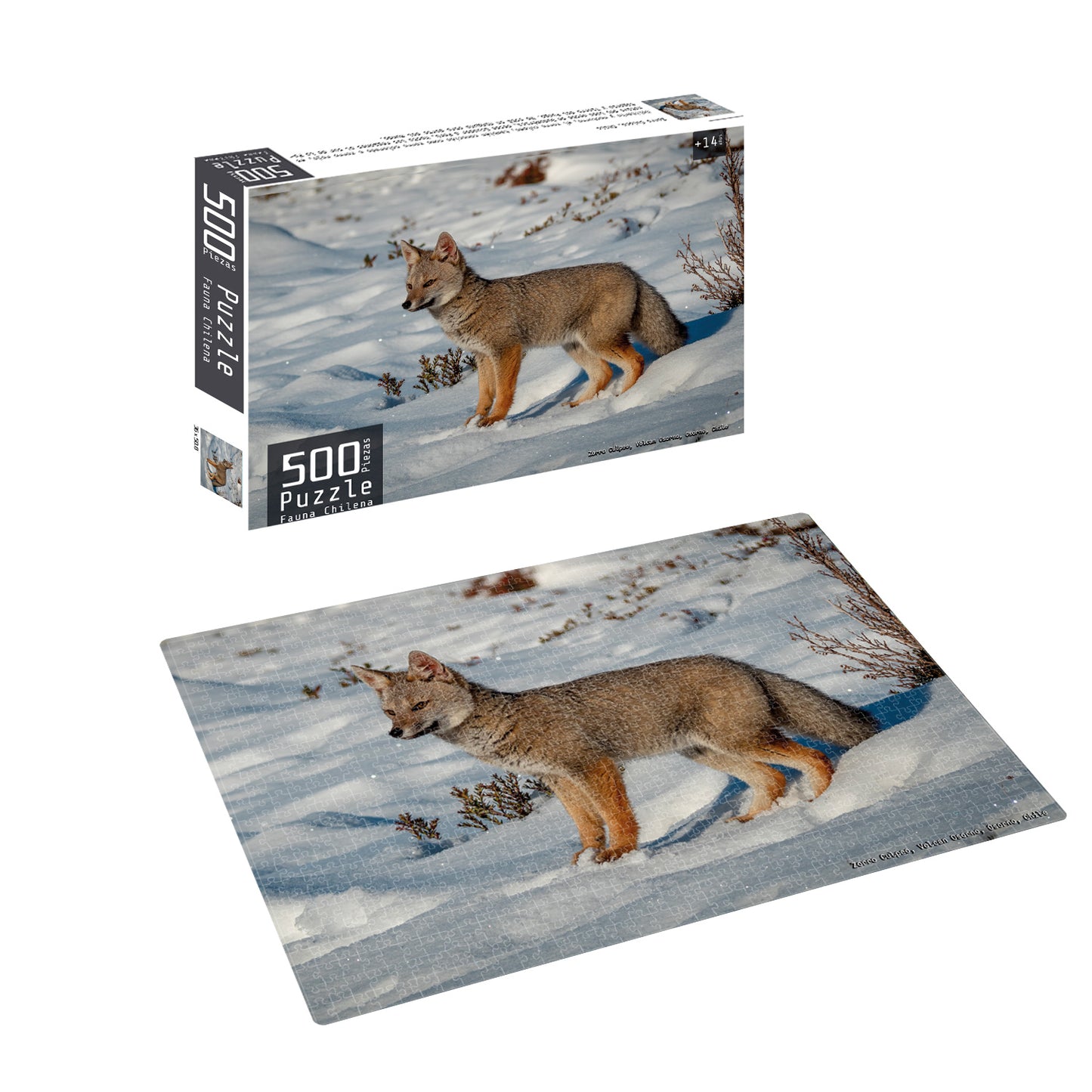 Puzzle 500 Piezas Fauna Chilena | Nobel Gift