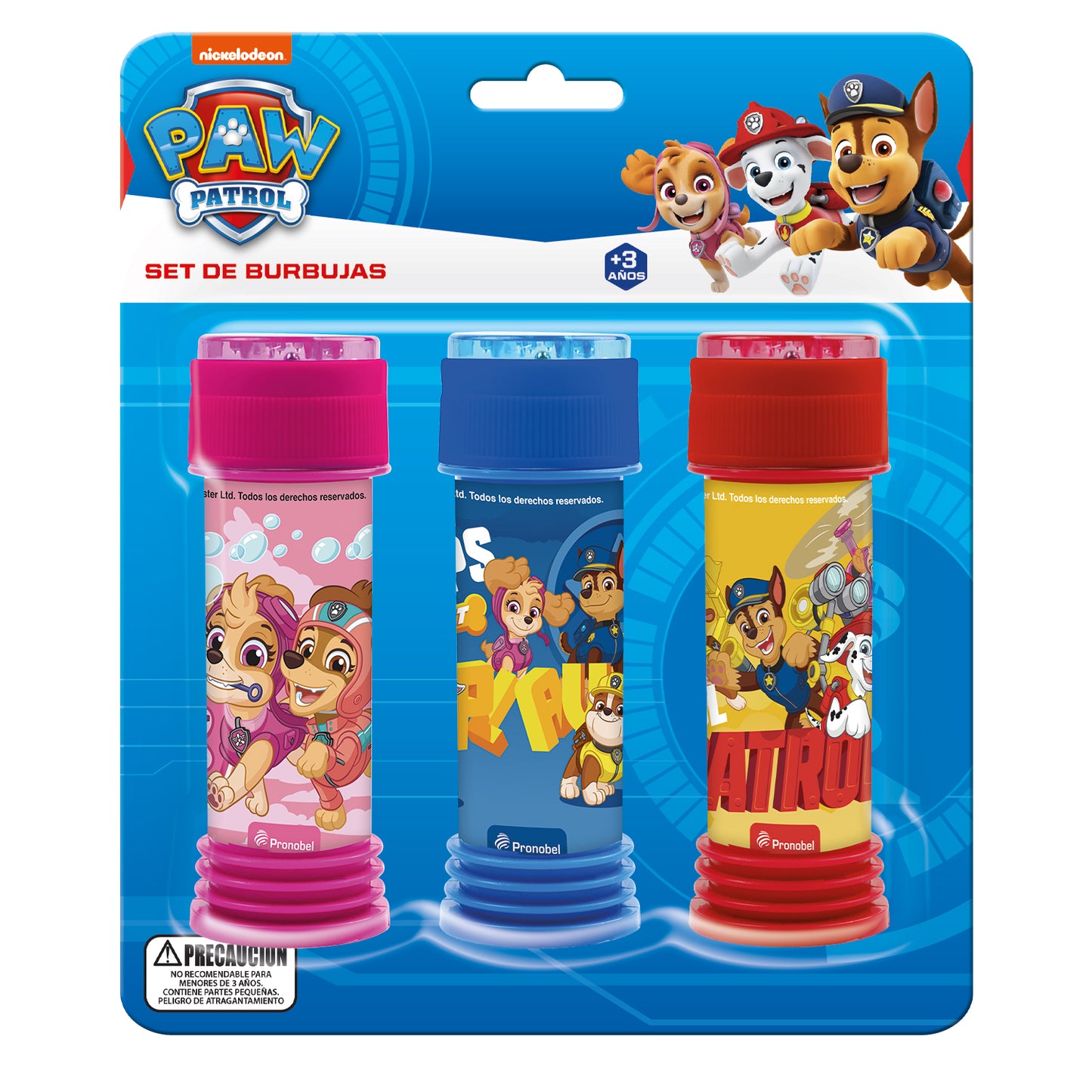 Set De Burbujas Con Personajes | Paw Patrol