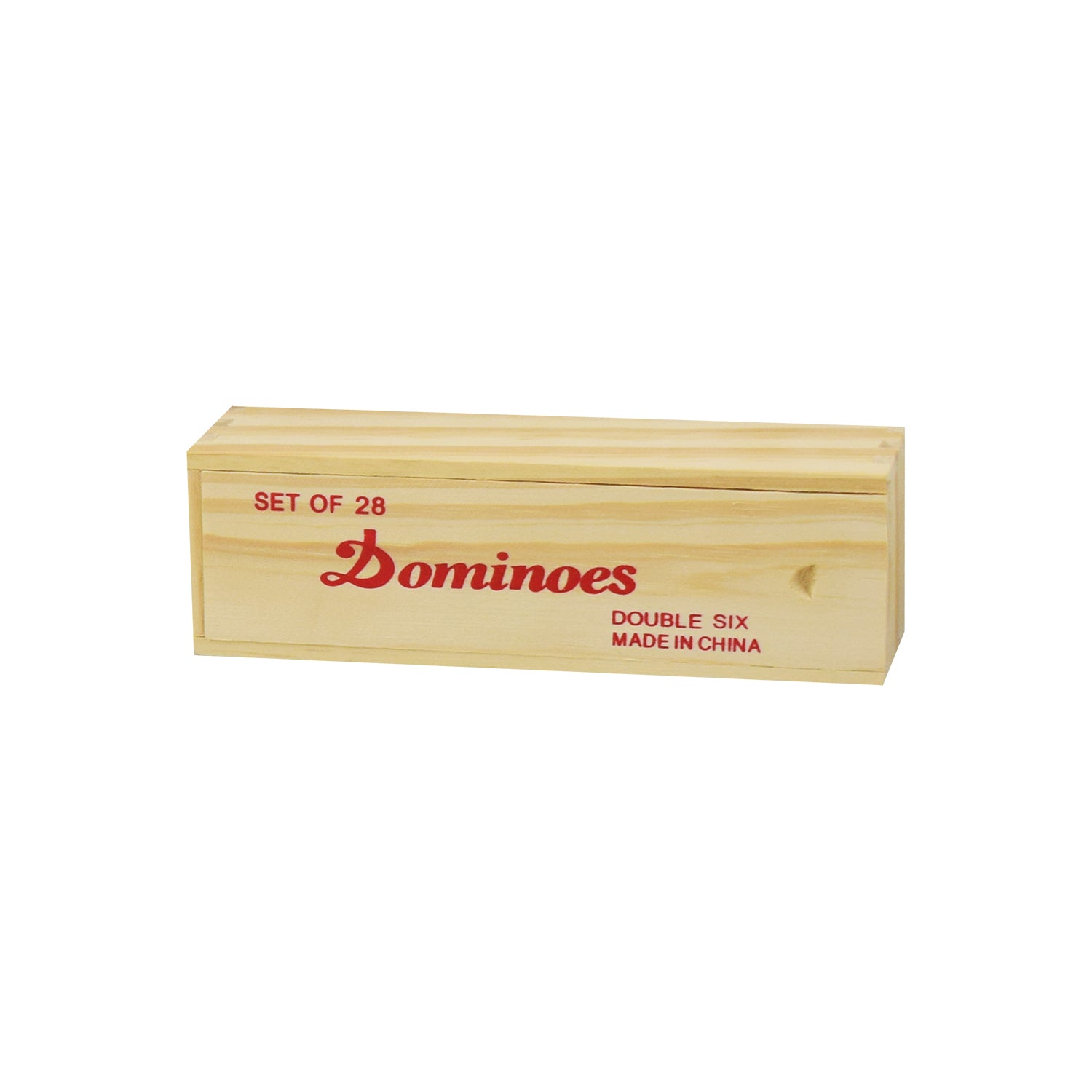 Set Domino 28 Piezas En Caja De Madera | Nobel Toys
