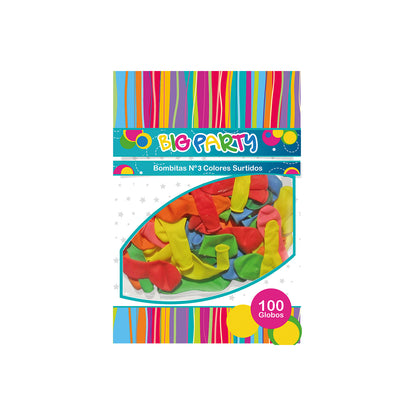 Set 100 Bombitas de Agua | Big Party
