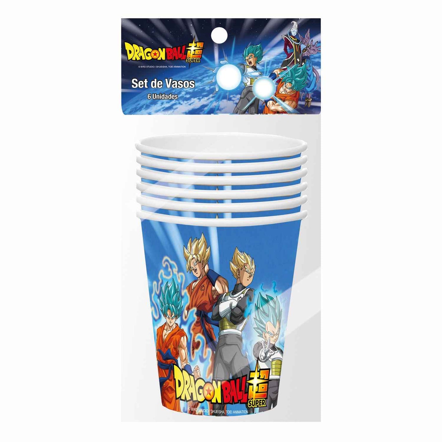 Set Cumpleaños para 6 personas | Dragon Ball