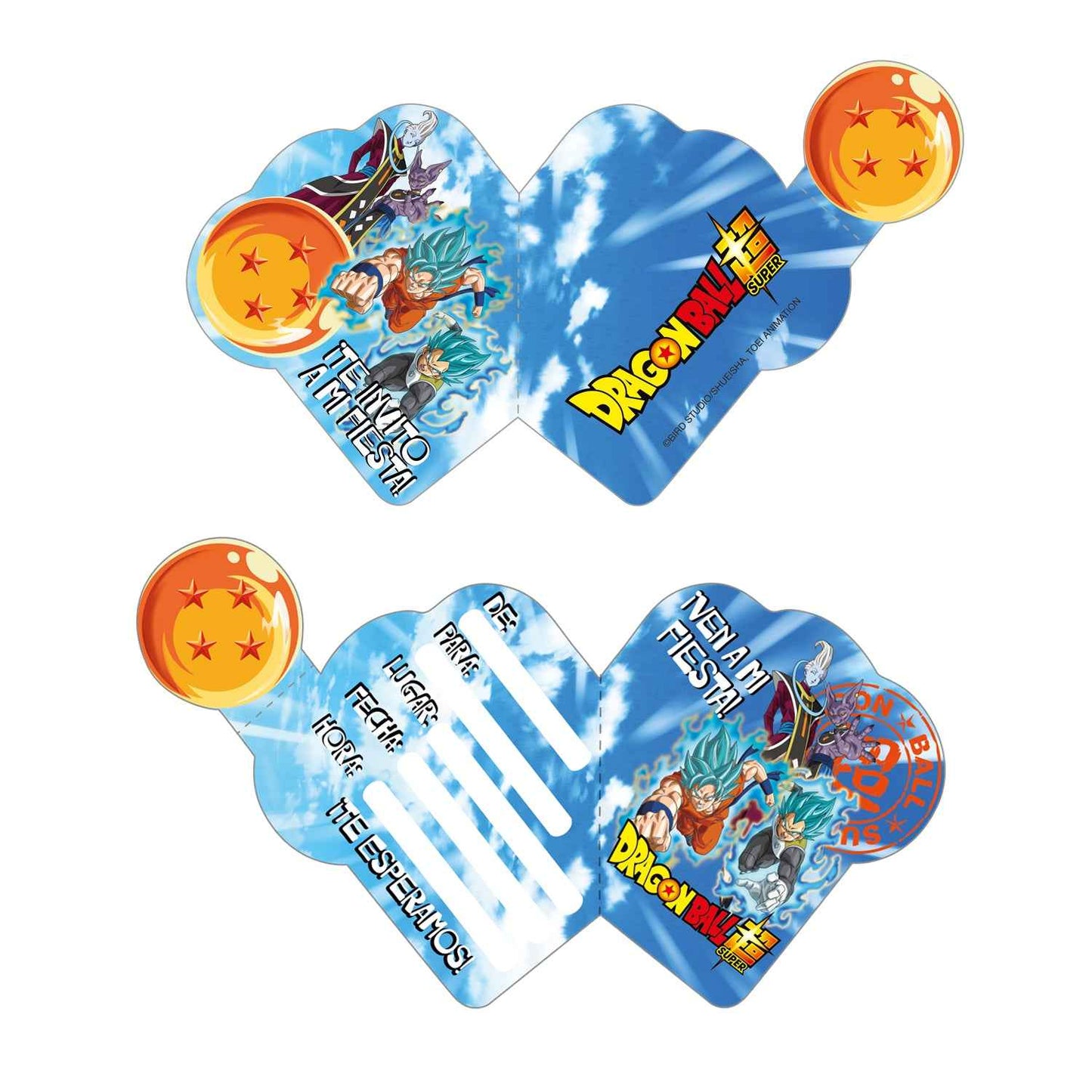 Set Cumpleaños para 6 personas | Dragon Ball