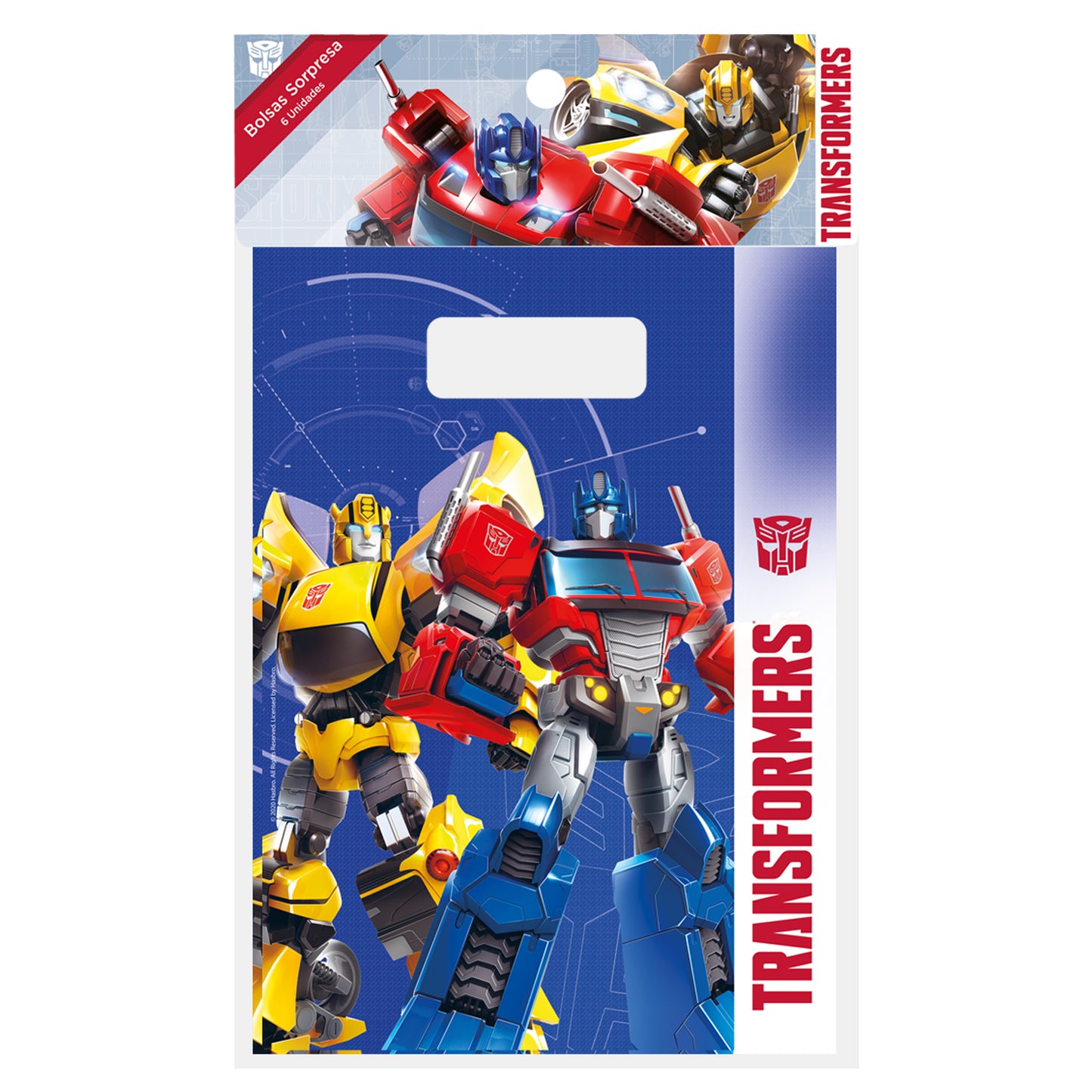 Set Cumpleaños para 6 personas | Transformers