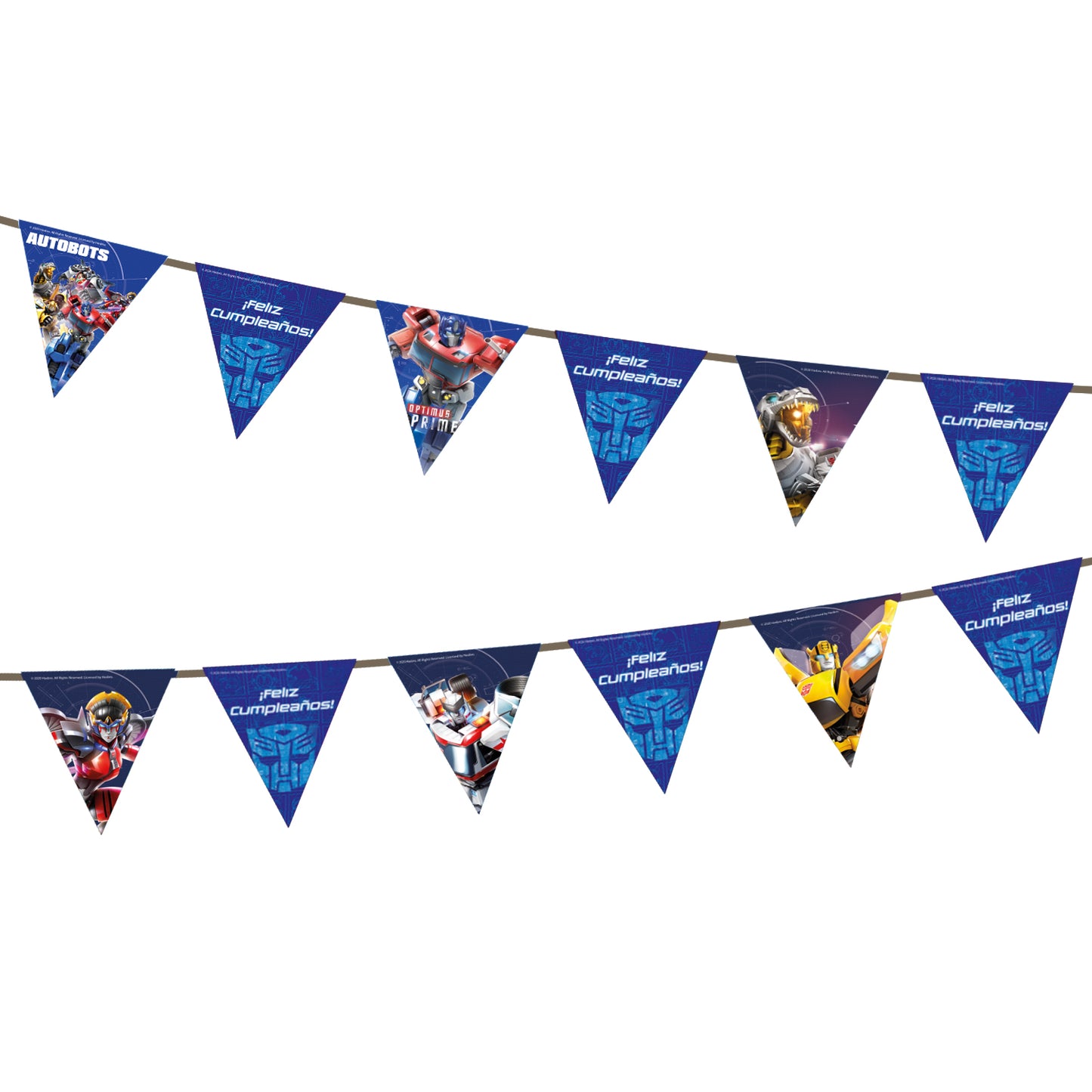 Set Cumpleaños para 6 personas | Transformers