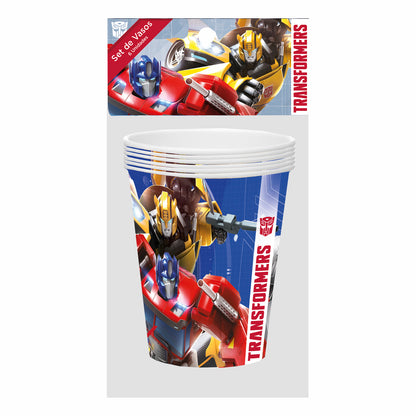 Set Cumpleaños para 6 personas | Transformers