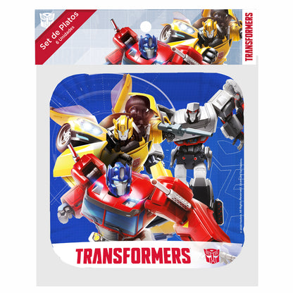 Set Cumpleaños para 6 personas | Transformers