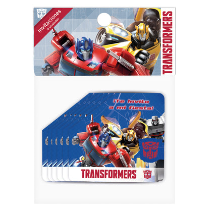 Set Cumpleaños para 6 personas | Transformers