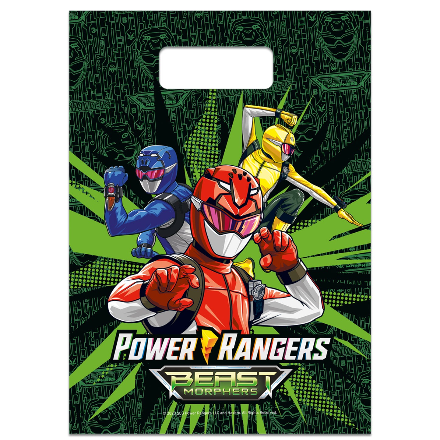 Set Cumpleaños para 6 personas | Power Rangers