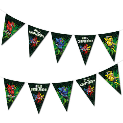 Set Cumpleaños para 6 personas | Power Rangers