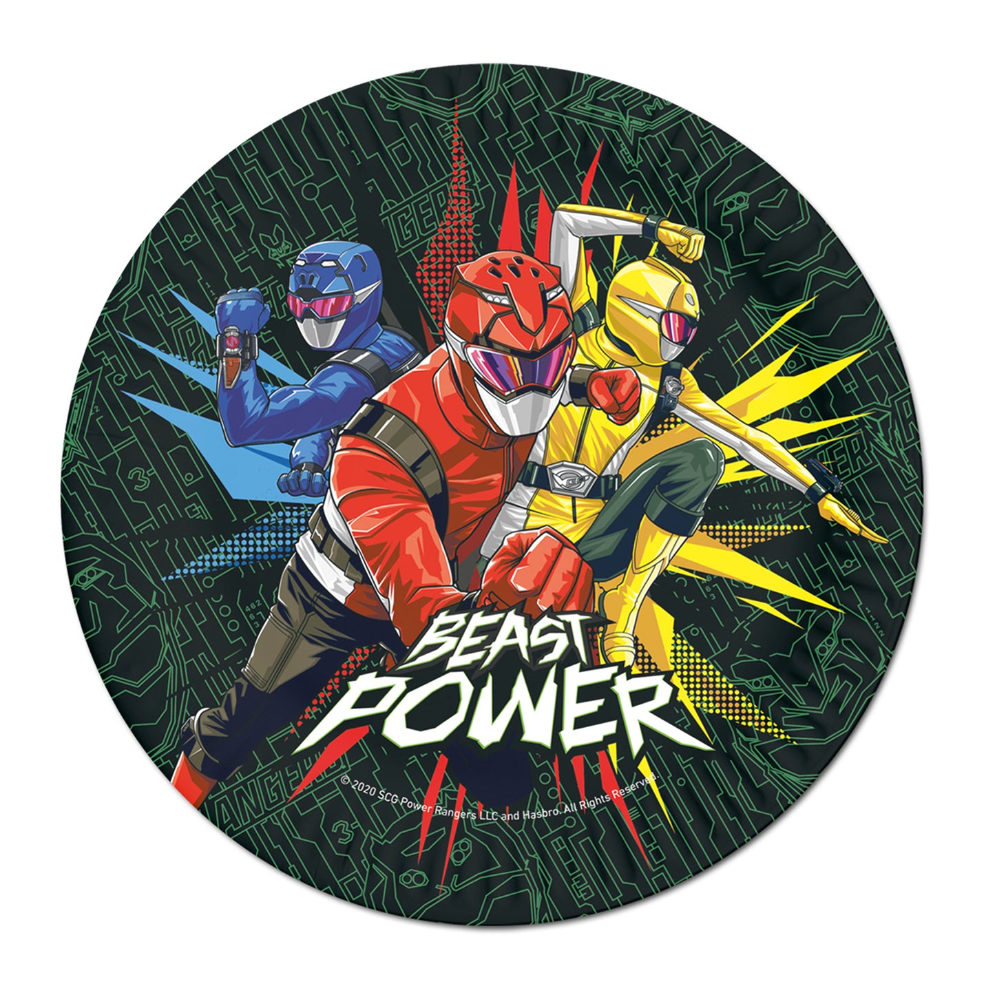 Set Cumpleaños para 6 personas | Power Rangers
