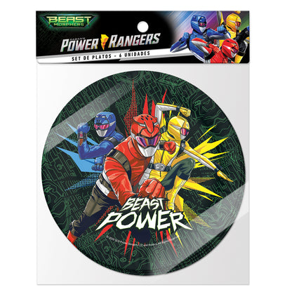 Set Cumpleaños para 6 personas | Power Rangers