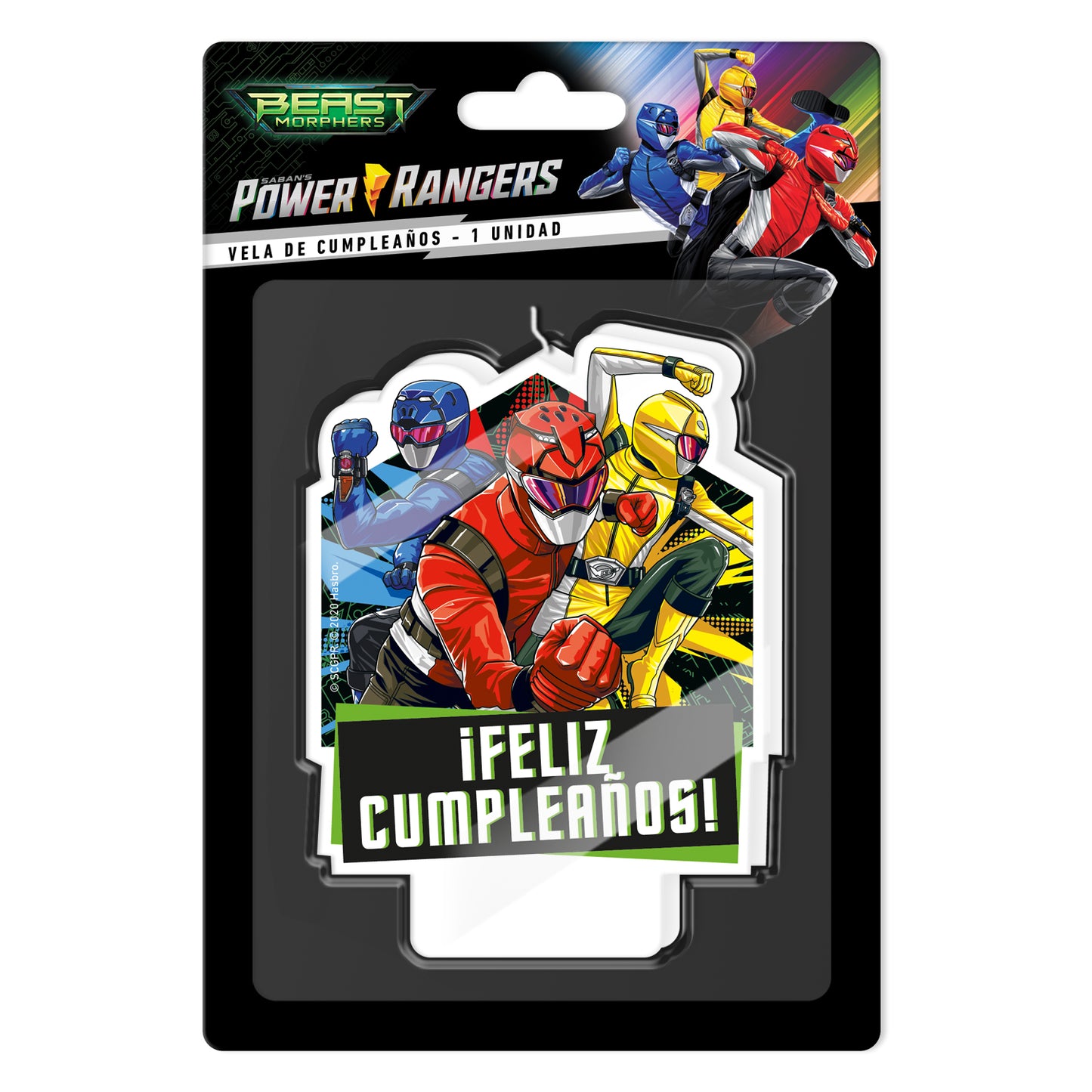 Set Cumpleaños para 6 personas | Power Rangers