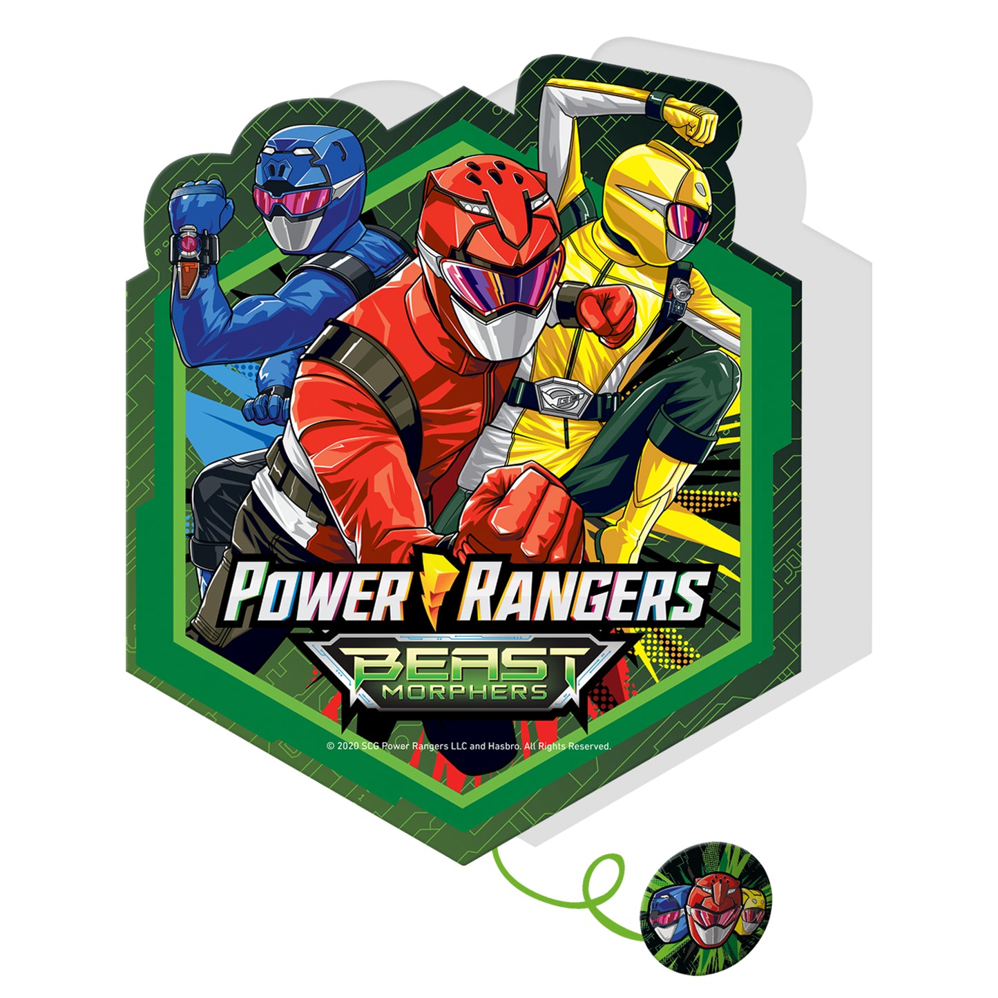 Set Cumpleaños para 6 personas | Power Rangers