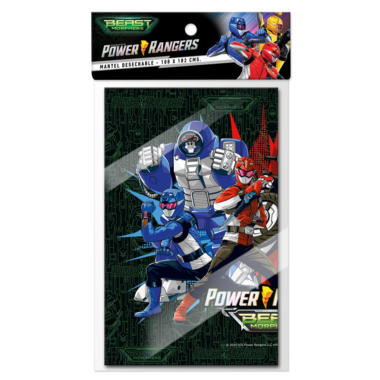 Set Cumpleaños para 6 personas | Power Rangers