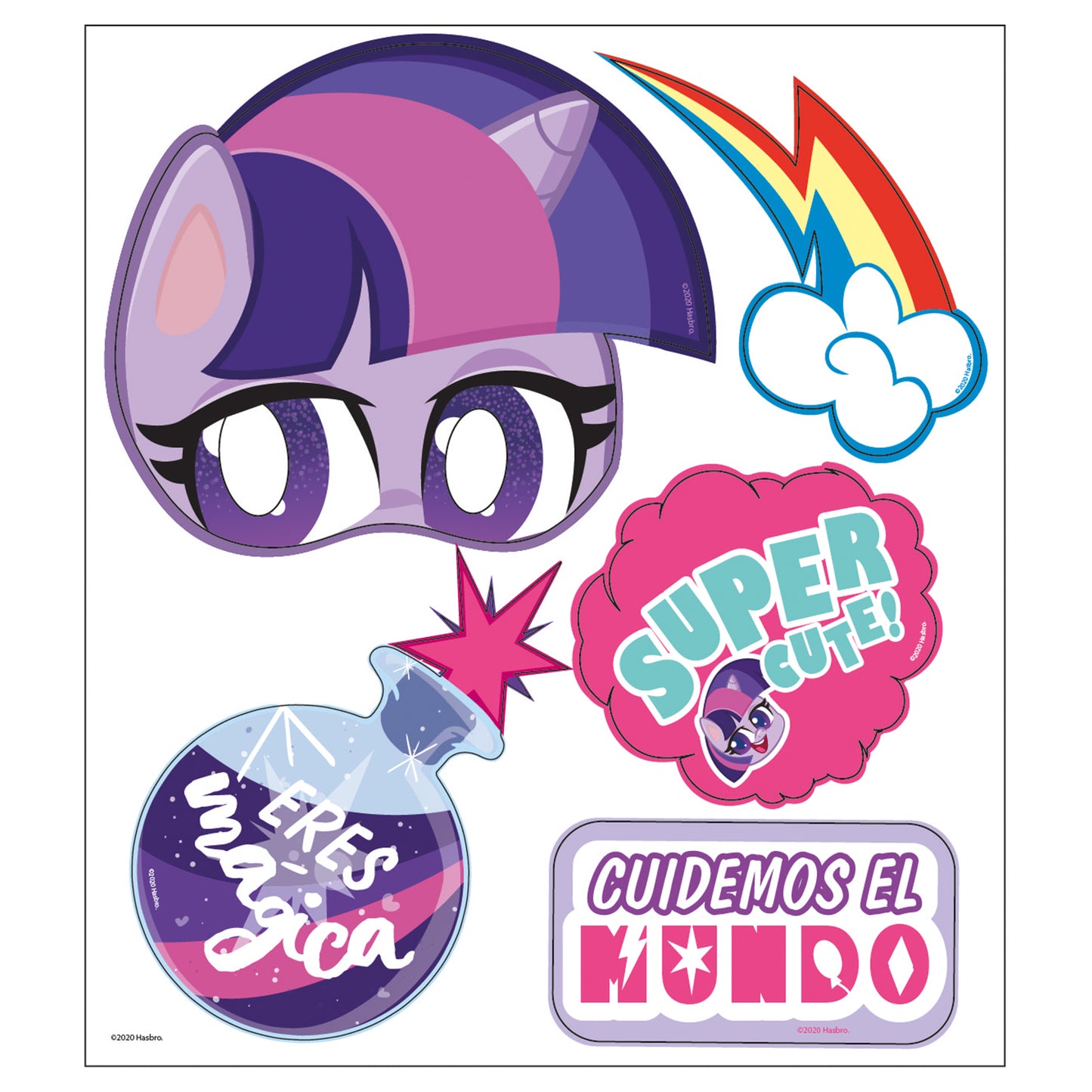 Set Cumpleaños para 6 personas | My Little Pony