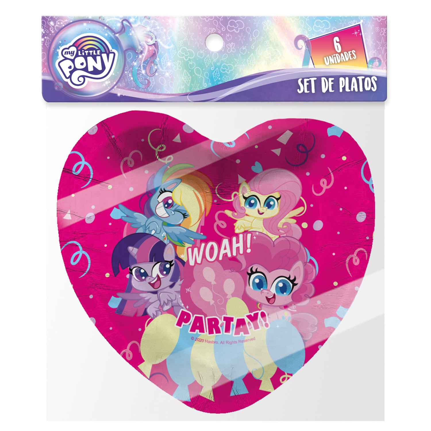 Set Cumpleaños para 6 personas | My Little Pony