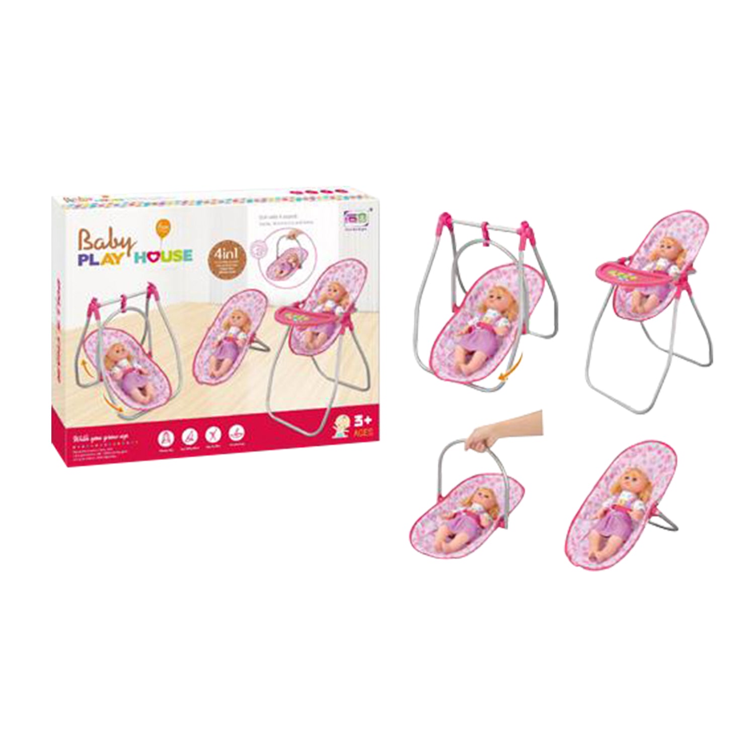 Set De Accesorios De Muñeca con Luz Musica 41x38 cm | Nobel Toys