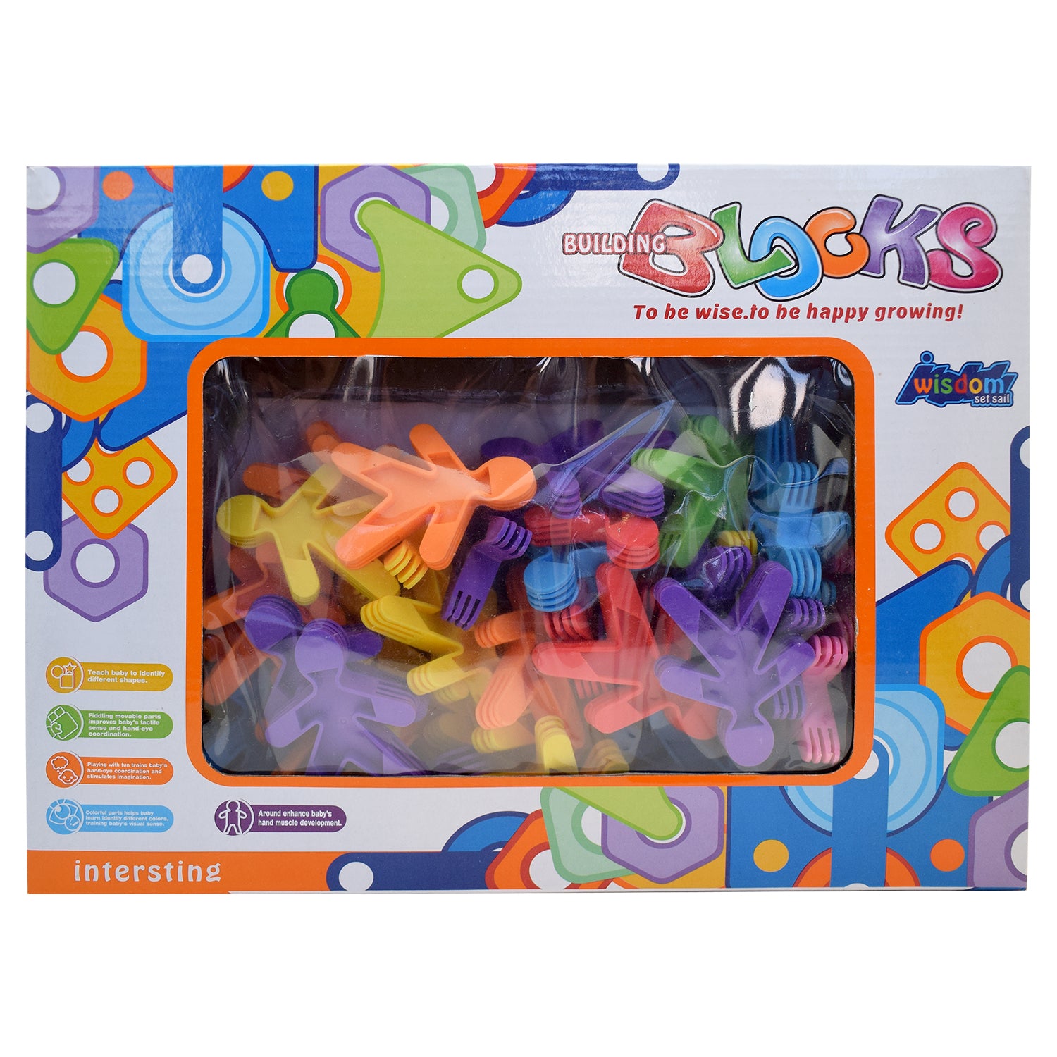 Personitas Conectables En Caja 46 Piezas 33x25 cm | Nobel Toys