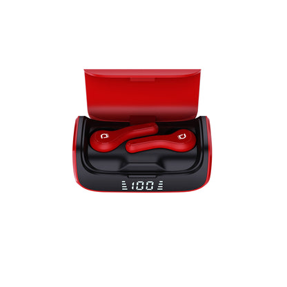 Ear Pods TWS Bluetooth 5.0 Rojo | Datacom
