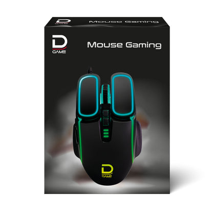 Mouse Gamer 7D Luces RGB