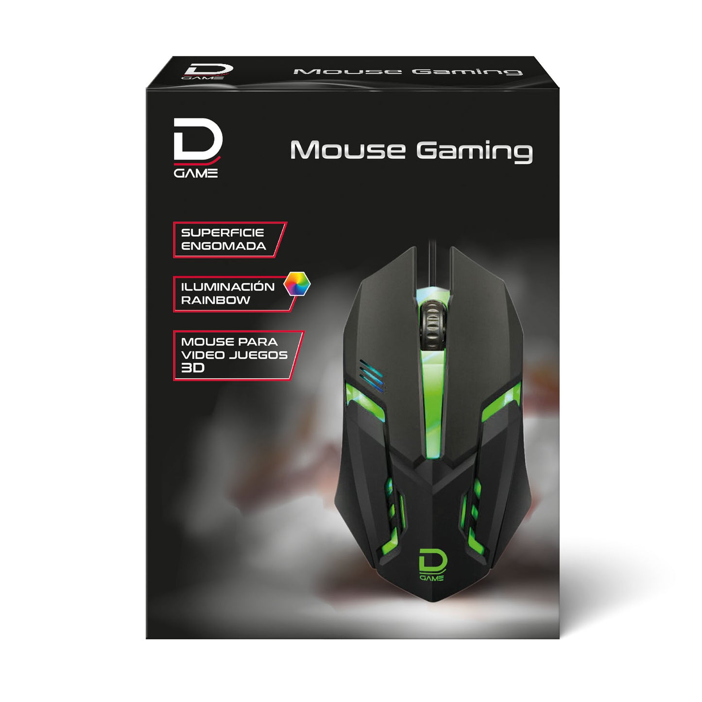 Mouse Gamer 7D Rainbow Luces | Datacom