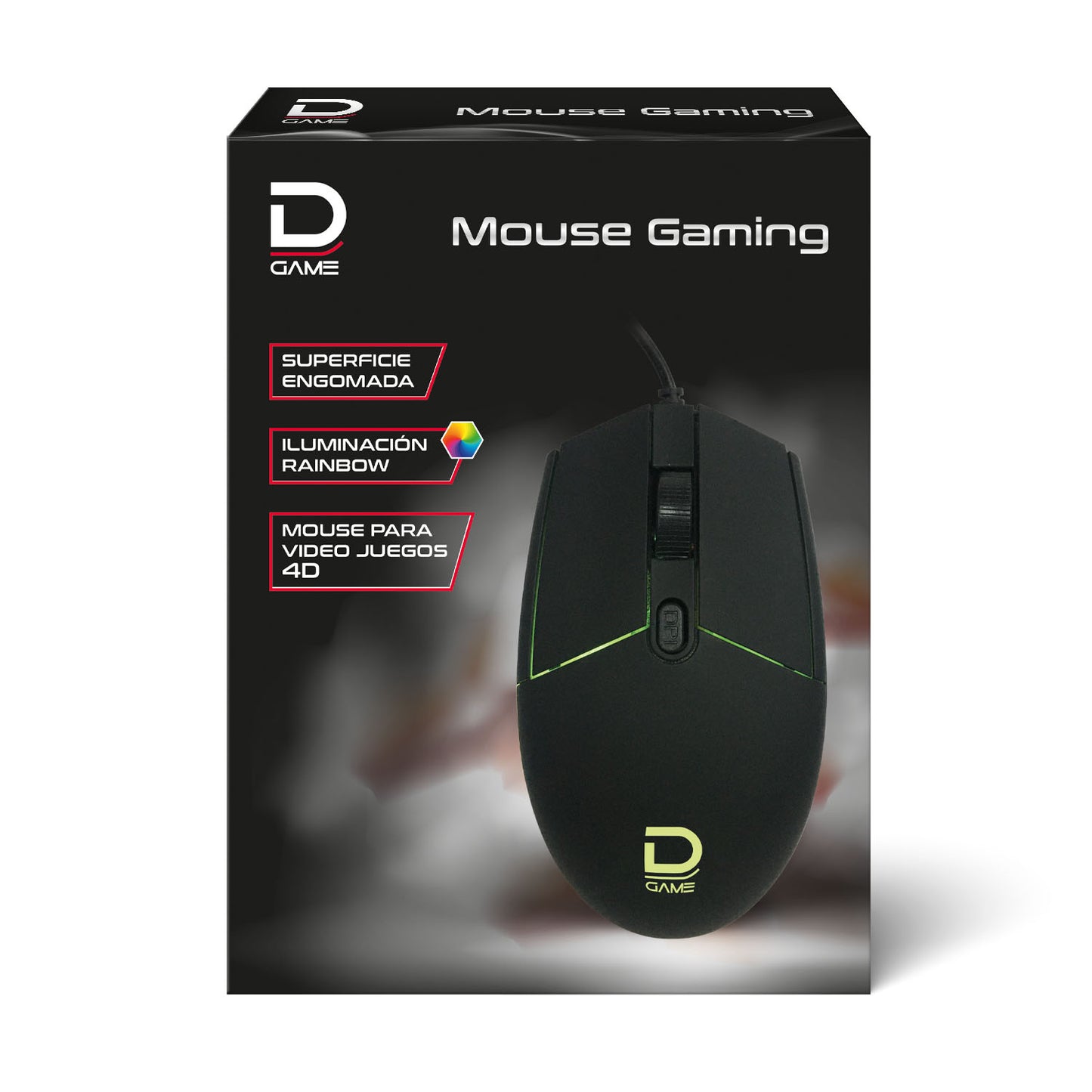 Mouse Gamer Rainbow Luces | Datacom