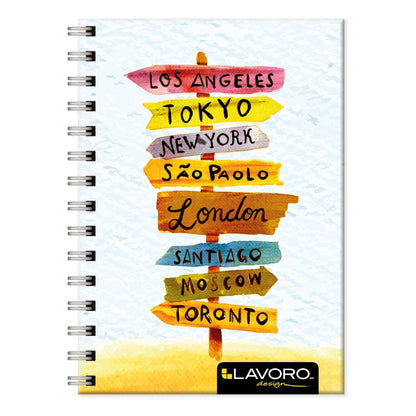 Cuaderno Pocket 100 Hojas Doble Espiral 80 Gr Mujer | Lavoro