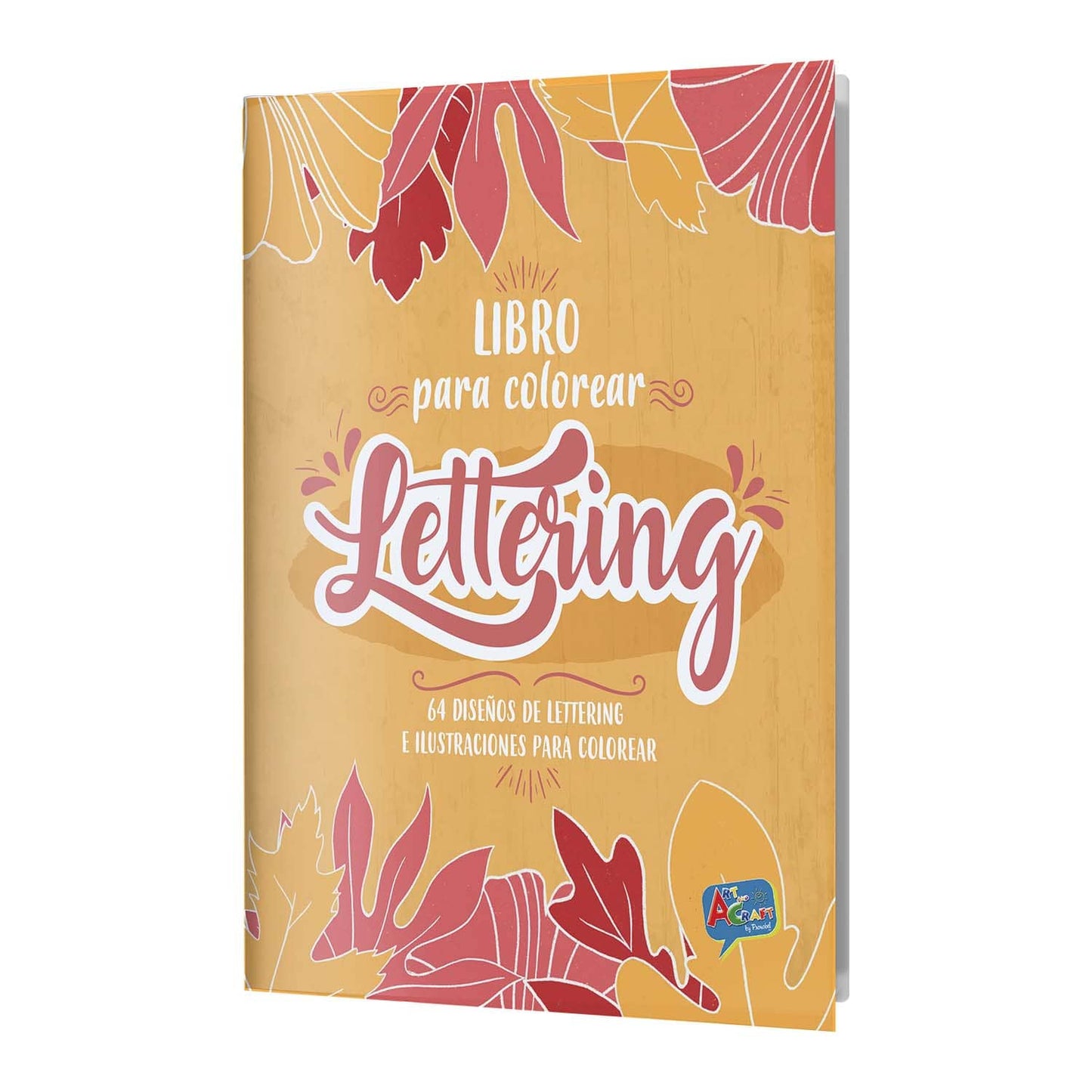 Libro Para Colorear Lettering - 64 Paginas | Art & Craft