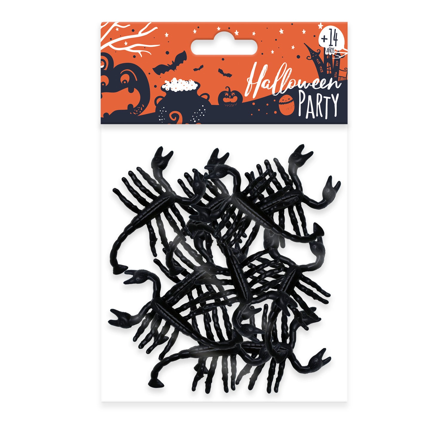 Set 12 Escorpiones 6 cm Halloween | Big Party