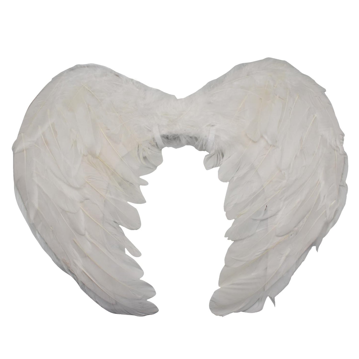 Alas Angel Pluma Blanco 44x35 cm Halloween | Big Party