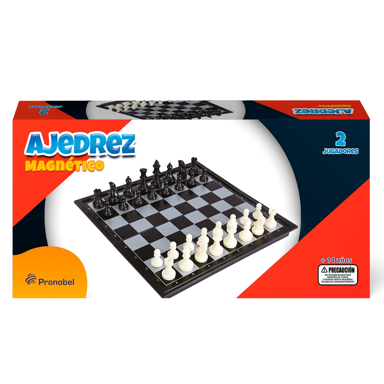 Ajedrez Magnetico Tablero 32x32Cm | Nobel Toys