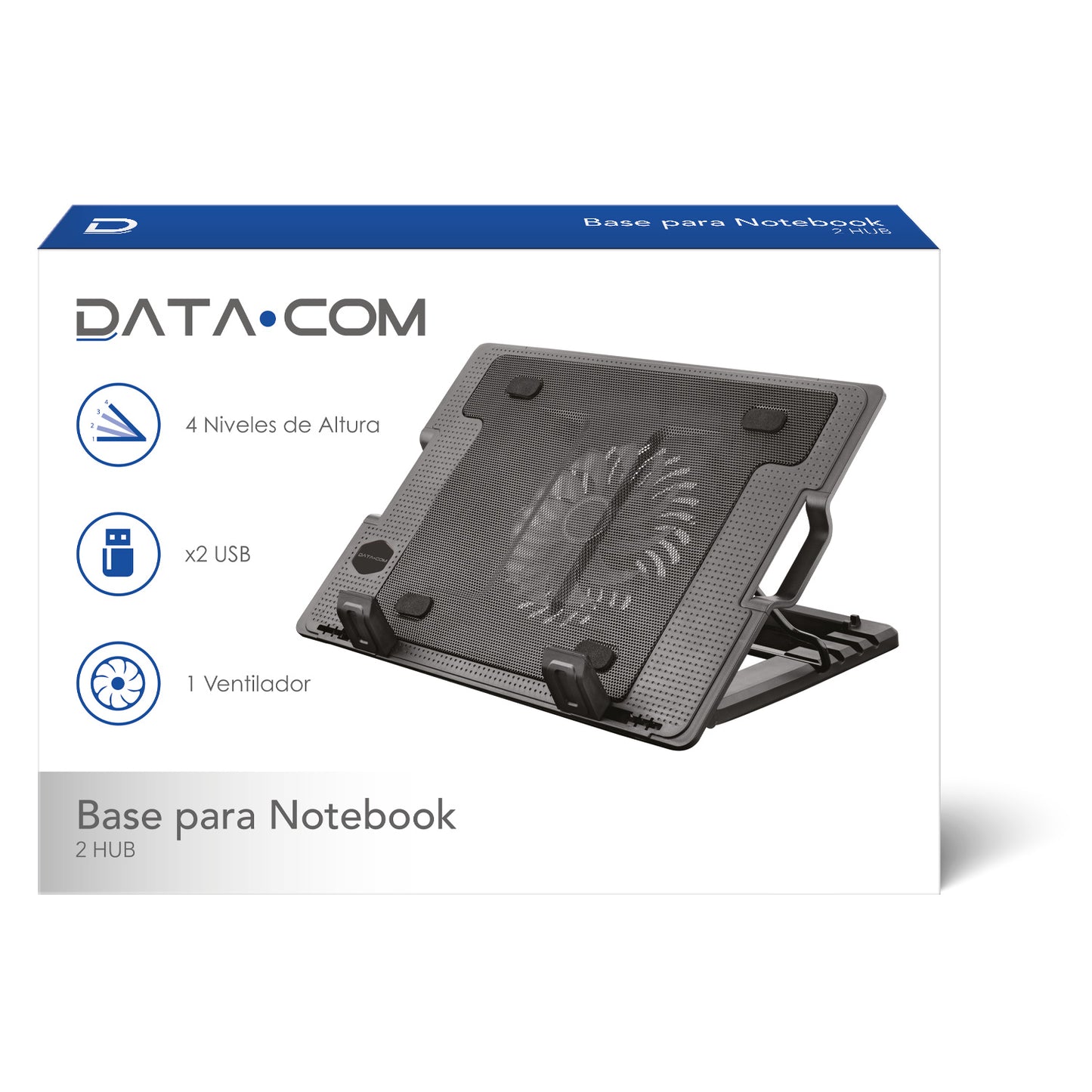 Base Notebook Cubierta Gruesa 2 Hub | Datacom