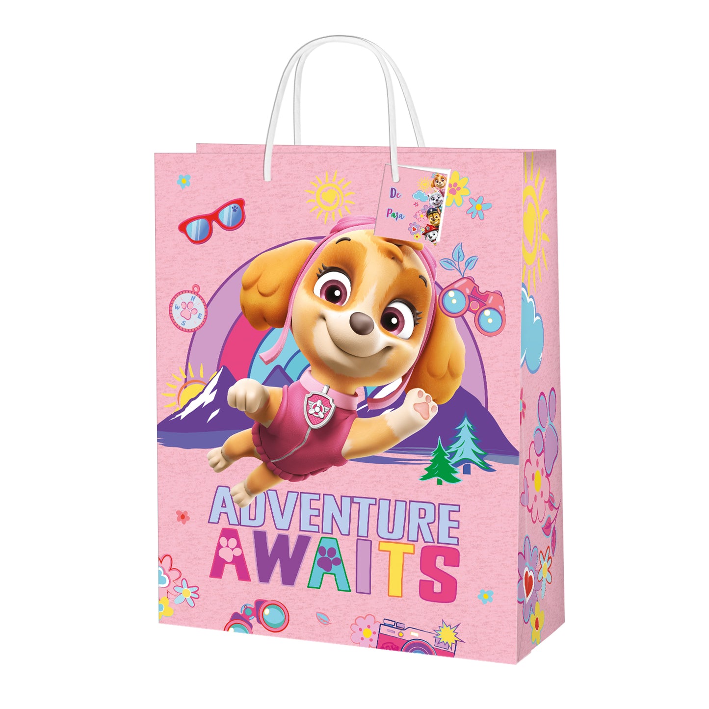 Bolsa Regalo Mediana 23x17x10 cm | Paw Patrol