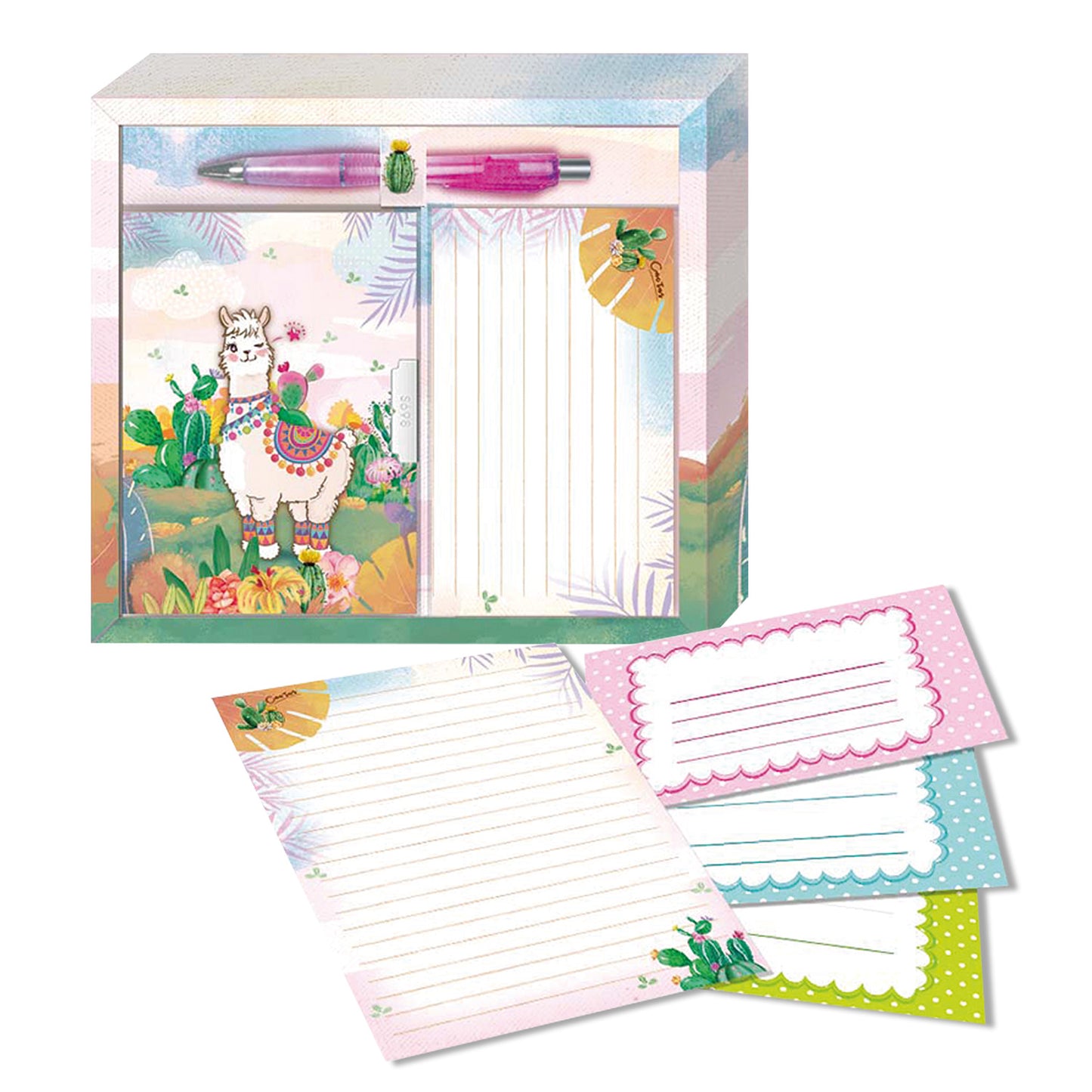 Set Diario, Lapiz, Sobres y Esquelas 23x20 cm | Nobel Gift