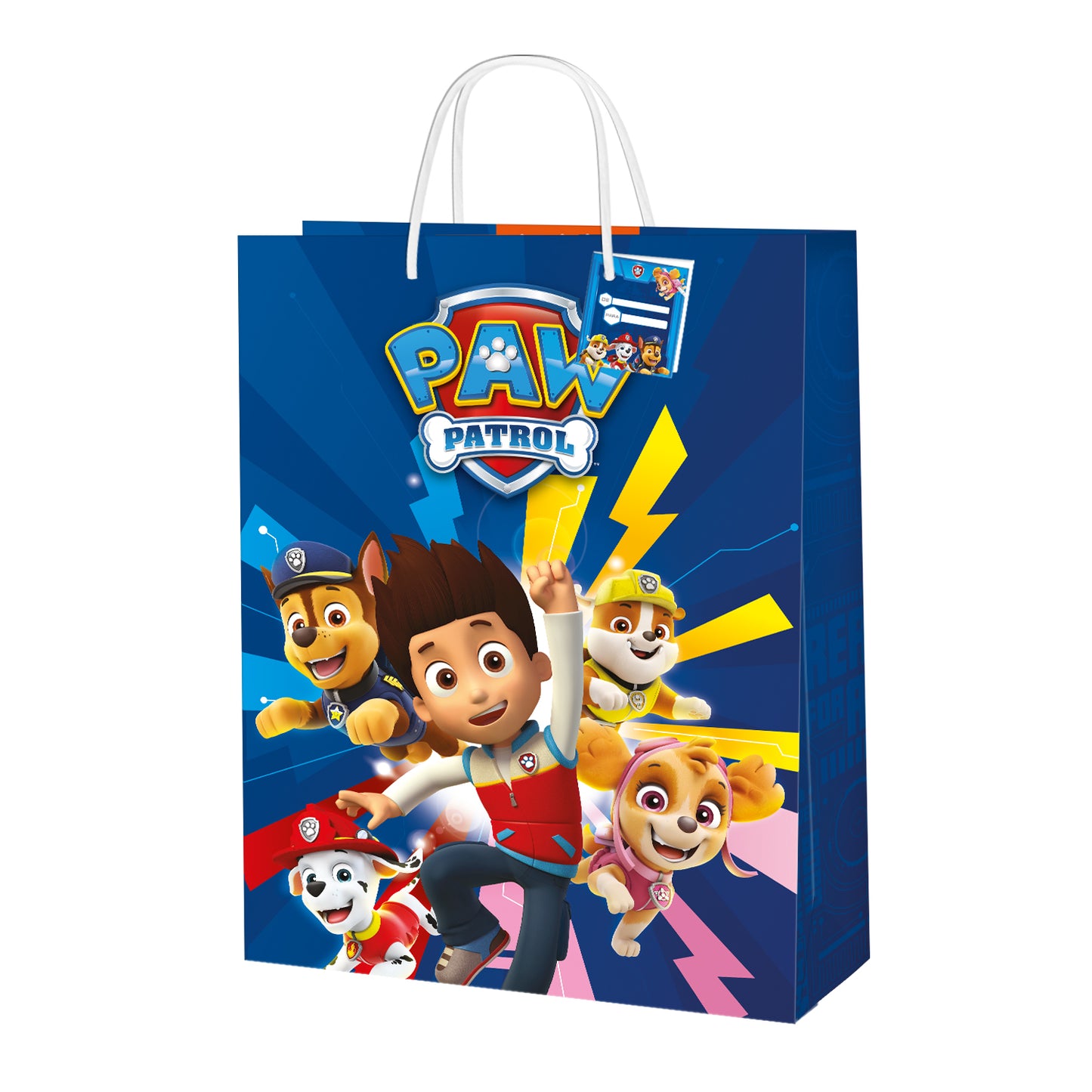 Bolsa Regalo Jumbo 46x33x10 cm| Paw Patrol